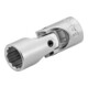 E/D/E Gelenk-Steckschlüssel-Einsatz 1/4" 12Kant SW 5/1