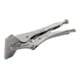 E/D/E Gripzange Für Blech 180mm schwarz nickelfinish
