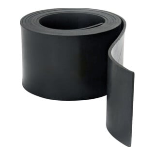 E/D/E Gummistreifen SBR 30x3mm 10m schwarz 70° Shore A