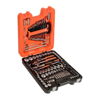 E/D/E Jeu de clés à douille 3/8", 1/2", 1/4" 138 pièces