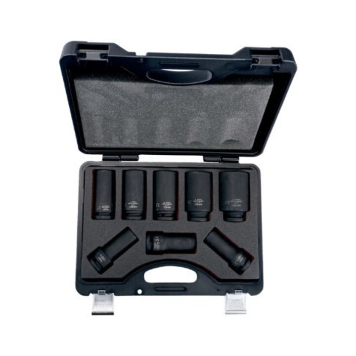 E/D/E Jeu de clés à douille longues 3/4" 8 pièces 21-41M