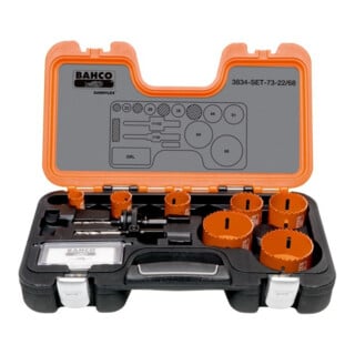 E/D/E Jeu de scies trépan 3834-SET-73