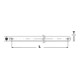 E/D/E Lame de scie à main HSS Sandcut 300 mm 24 dents 2 pièces pack