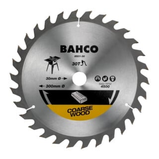 E/D/E Lame de scie circulaire 300 mm 60 dents pour bois