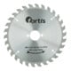E/D/E Lame de scie circulaire HW 190 × 2,6 × 30 mm Z30W Fortis