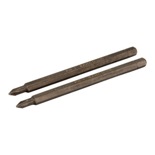 E/D/E Lame hexagonale 1/4" 8610-2P 100 mm brunie
