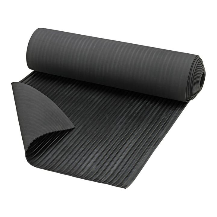 E/D/E Leistenmatte PRO FORTIS NR/SBR schwarz 6mm 1000mm 10m