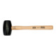 E/D/E Maillet en caoutchouc 7 20G 360 mm tête 90 x 139 manche en bois