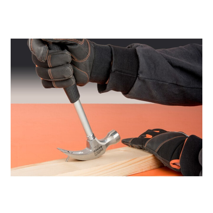 E/D/E Marteau à griffes manche en acier 850 g 345 mm tête 30 x 140