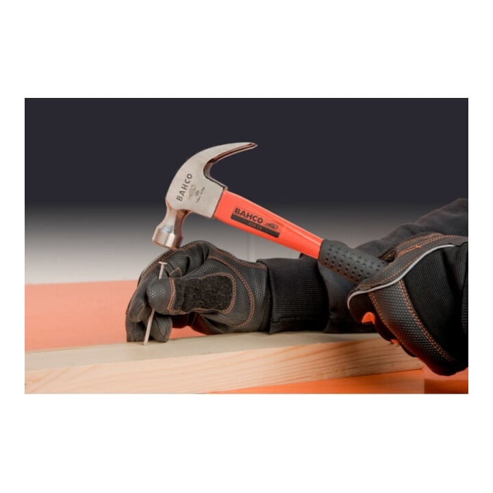 E/D/E Marteau à griffes manche en fibre de verre 800 g 330 mm tête 28
