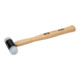 E/D/E Marteau en caoutchouc avec tête en nylon 300 g 275 mm tête 28 x 80