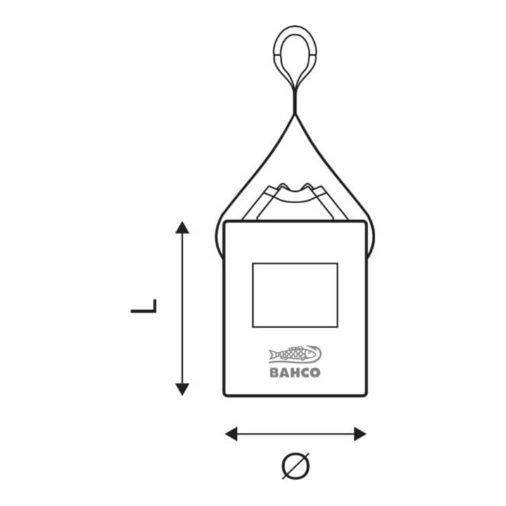 E/D/E Materialsack Zum Aufhängen 60 Liter