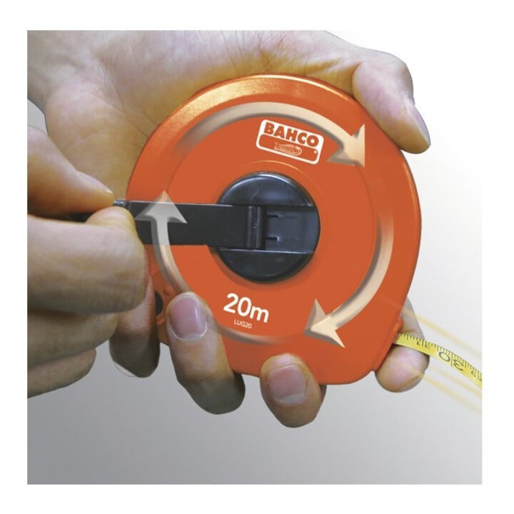 E/D/E Mètre ruban 10 m bande en acier métrique enroulement simple