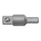E/D/E Pièce de raccord 1/4" hexagone extérieur 3/8" carré extérieur