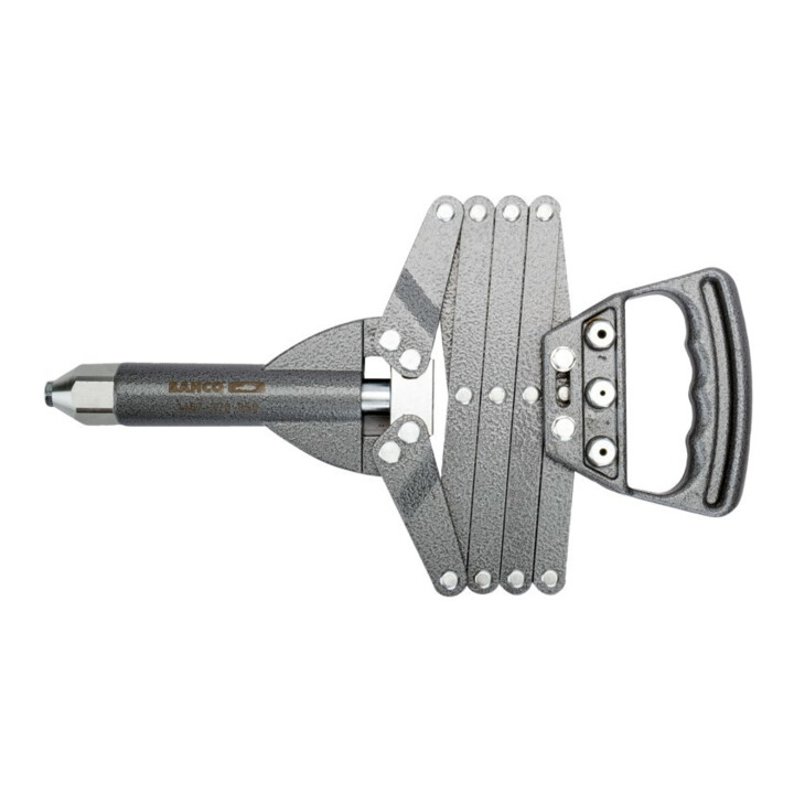 E/D/E Pince à riveter extensible 3,8-4/4,8-5/6-6,5 mm 3 positions