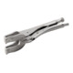 E/D/E Pince à tuyaux Grip 280 mm finition chromée laquée noire