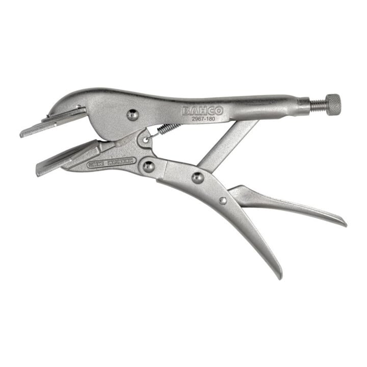 E/D/E Pince Grip pour tôle 180 mm finition nickel noir