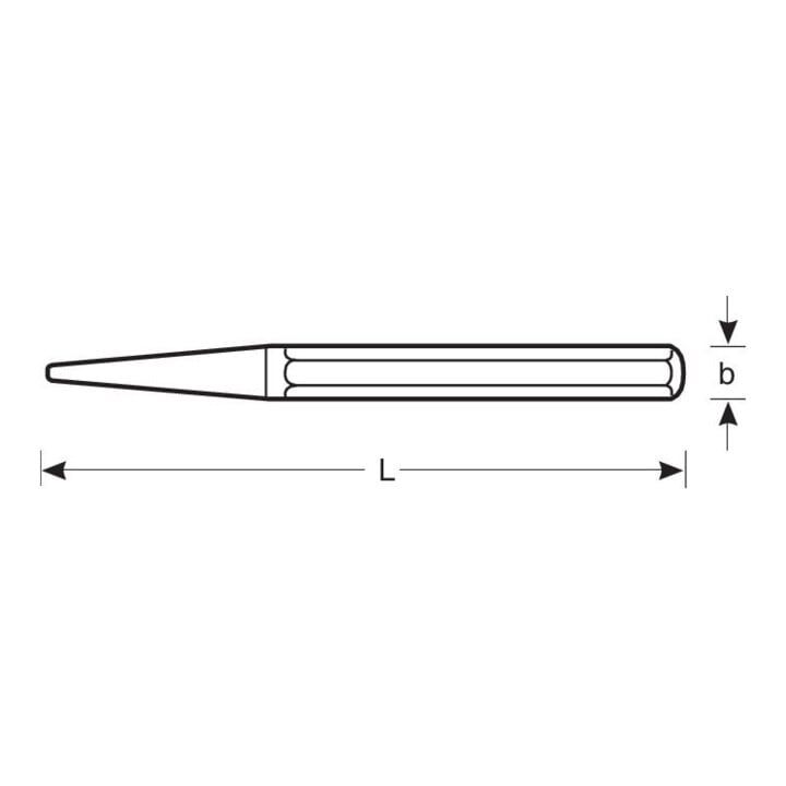 E/D/E Pointeau 120 mm 4 mm
