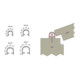 E/D/E Profil de recouvrement FSA 8200 U18EV1 1755 mm