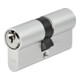 E/D/E Profilzylinder TI14ST Not- und Gefahrenfunktion 30/30 matt Titan