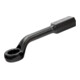E/D/E Schlag-Ringschlüssel tiefgekröpft 12-Kant 45° abgewinkelt
