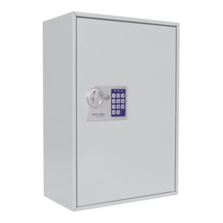 E/D/E Schlüsselschrank S 300 EL Elektronikschloss lichtgrau Stahl 550 x 380 x 205mm