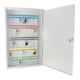 E/D/E Schlüsselschrank S 50 Zylinderschloss lichtgrau 550 x 380 x 80mm