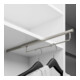 E/D/E Schrank-Kleiderbügelhalter Quadro 9364999 Korpust. 400mm L395mm