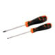 E/D/E Set de tournevis 2 pièces f. fente PH1 0,8 x 4,0 x 100 mm