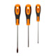 E/D/E Set de tournevis 3 pièces fente PH long