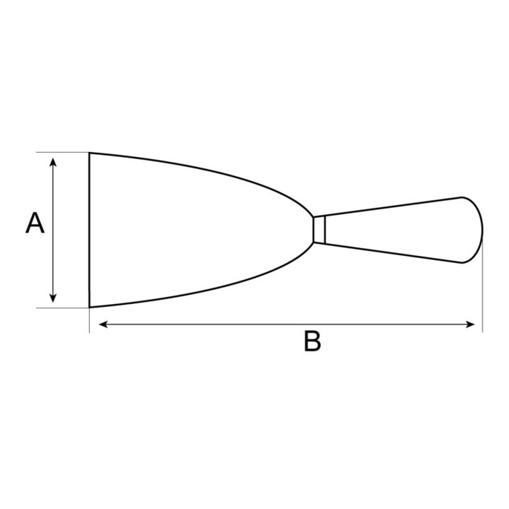 E/D/E Spatule à poignée 2 composants
