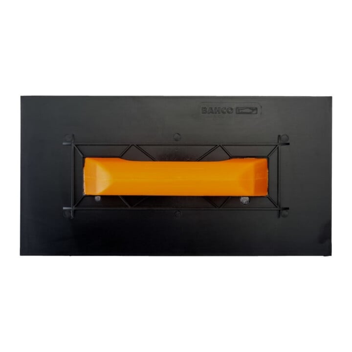 E/D/E Spatule en plastique plate 4 mm avec manche en polystyrène