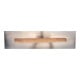 E/D/E Spatule lisse manche en bois lame en acier inoxydable rectangulaire