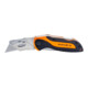 E/D/E Sportmesser mit zwei Klingen Edelstahl Griff Aluminium