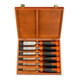 E/D/E Stechbeitel Satz 6-tlg 6–32mm Holzkiste Ergo