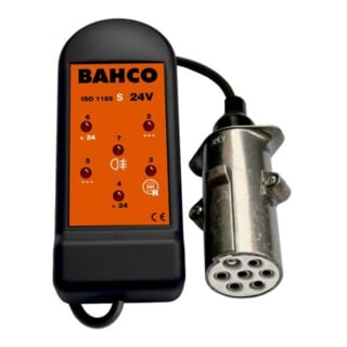 E/D/E Steckdosen-Tester 24 V 7 Pin für 24S-Steckdosen
