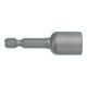 E/D/E Steckschlüssel 1/4" magnetisch 50mm 7mm