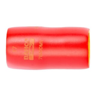 E/D/E Steckschlüssel-Einsatz 1/2" 12Kant 22mm isoliert