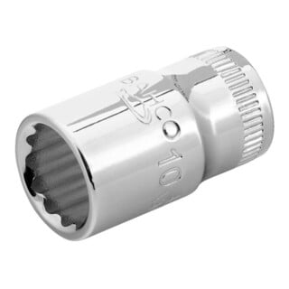 E/D/E Steckschlüssel-Einsatz 1/4" 12Kant SW 9mm