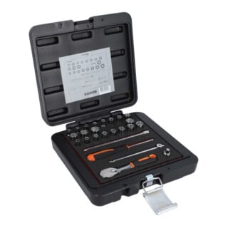 E/D/E Steckschlüssel-Satz 1/4" 25-teilig