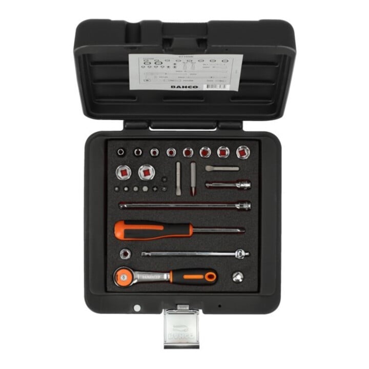 E/D/E Steckschlüssel-Satz 1/4" 27-tlg