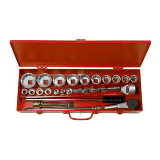 E/D/E Steckschlüssel-Satz 3/4" 24-tlg