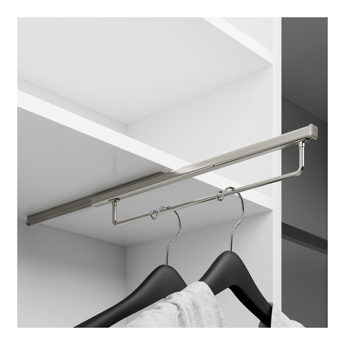 E/D/E Support cintres pour armoire Quadro 9365000 corps 500 mm L497 mm