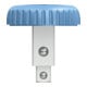 E/D/E Tête champignon 3/8" vers 1/4" en acier chromo-vanadium zingué