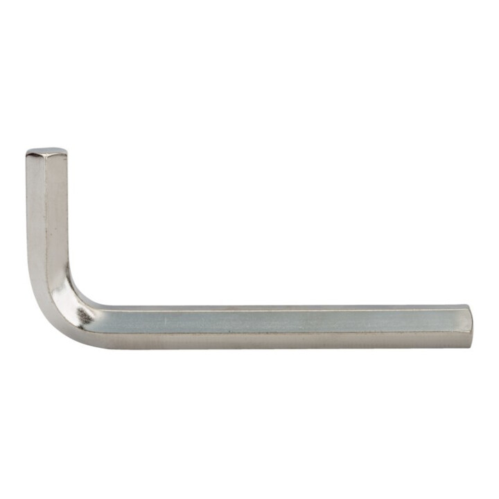 E/D/E Tournevis d'angle 6 pans 17 mm nickelé