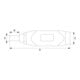 E/D/E Tournevis dynamométrique 1/4" hexagone interne 10-80 cNm