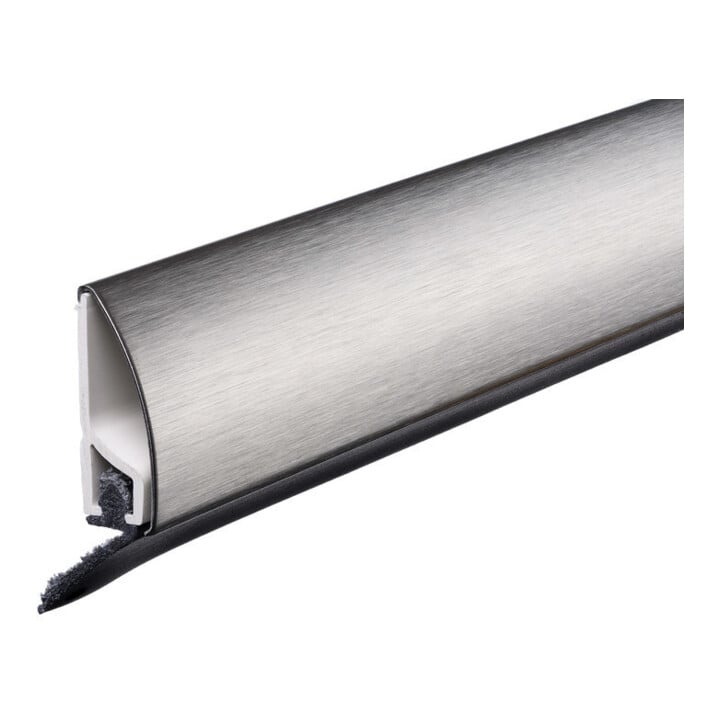 E/D/E Türbodendichtung Inox 1000mm silber Stahl 40mm Höhe 9mm Stärke