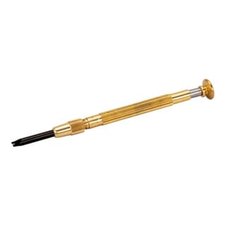 E/D/E Uhrmacher-Festhalteschraubendreher Schlitz 2,5mm 9
