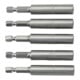E/D/E Universal-Bithalter 1/4" Edelstahl mit Haltering 75 mm