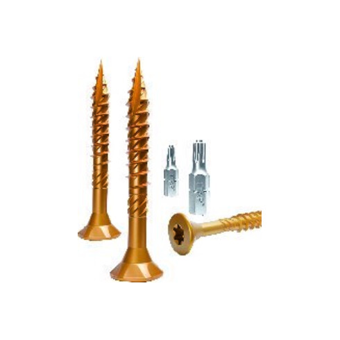 E-Jet Schr. 4,0x50 TG Senkkopf zn gelb T20